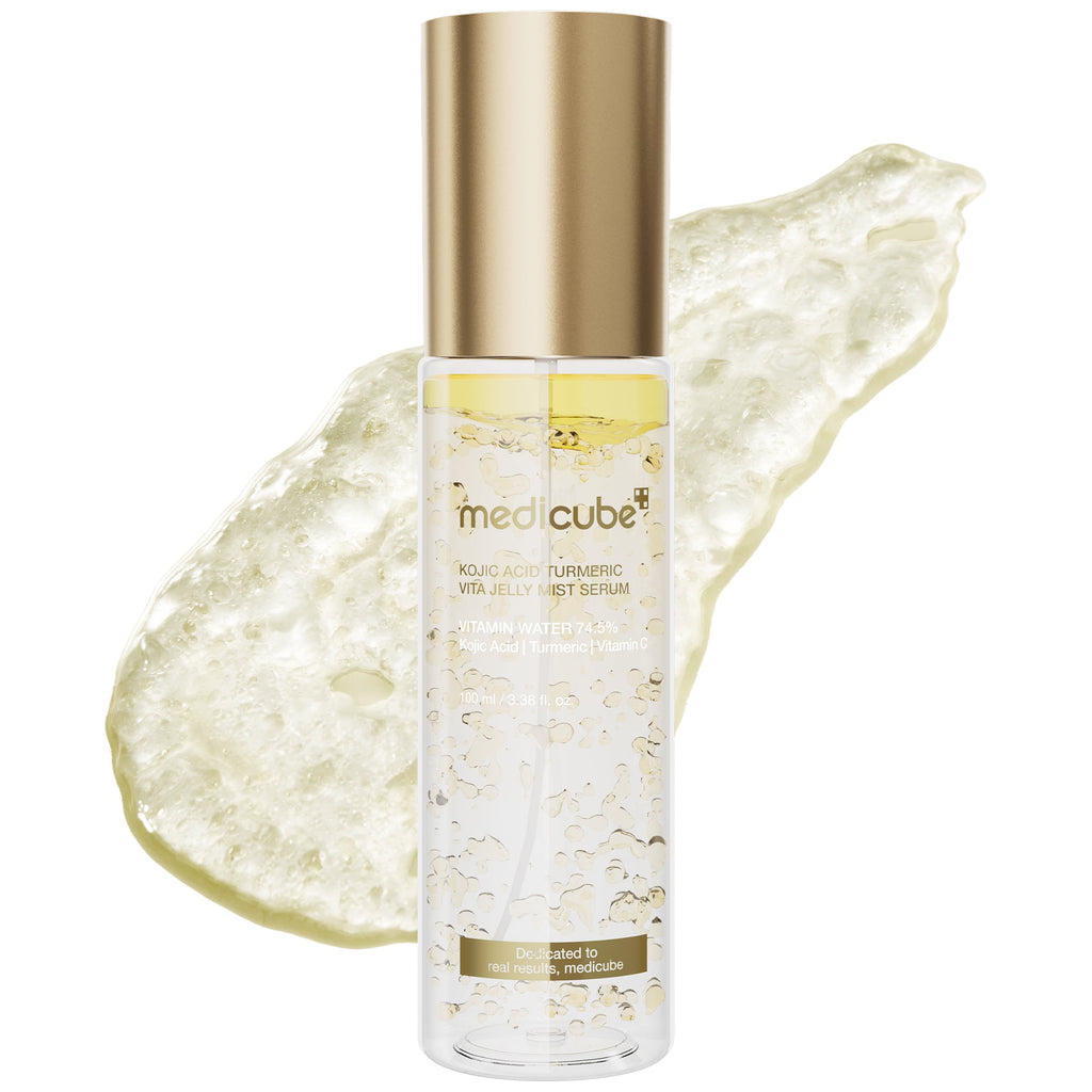 Kojic Acid Turmeric Vitamin Gold Jelly Mist Serum X3