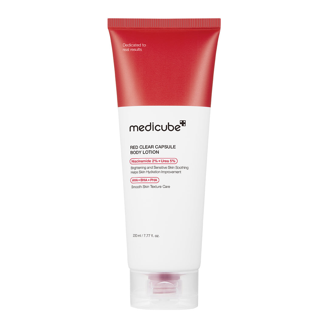 Red Clear Capsule Body Lotion W1