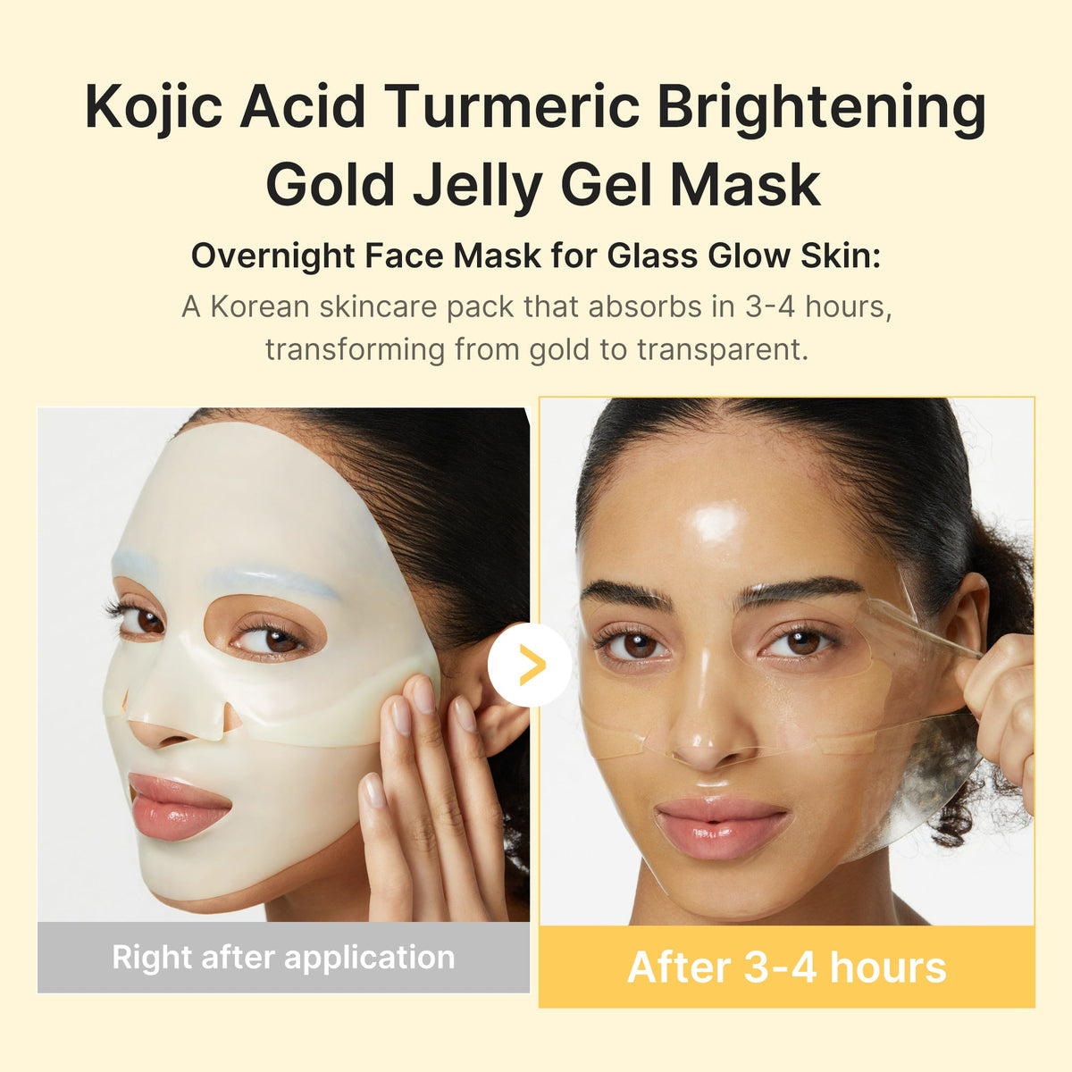 Kojic Acid Turmeric Gold Jelly Gel Mask M9