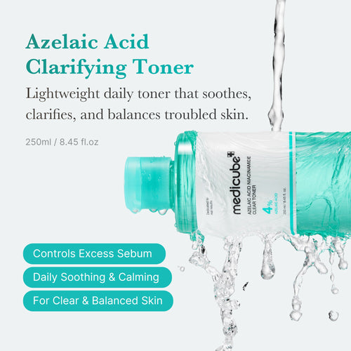 Azelaic Acid Niacinamide Clarifying Toner X5
