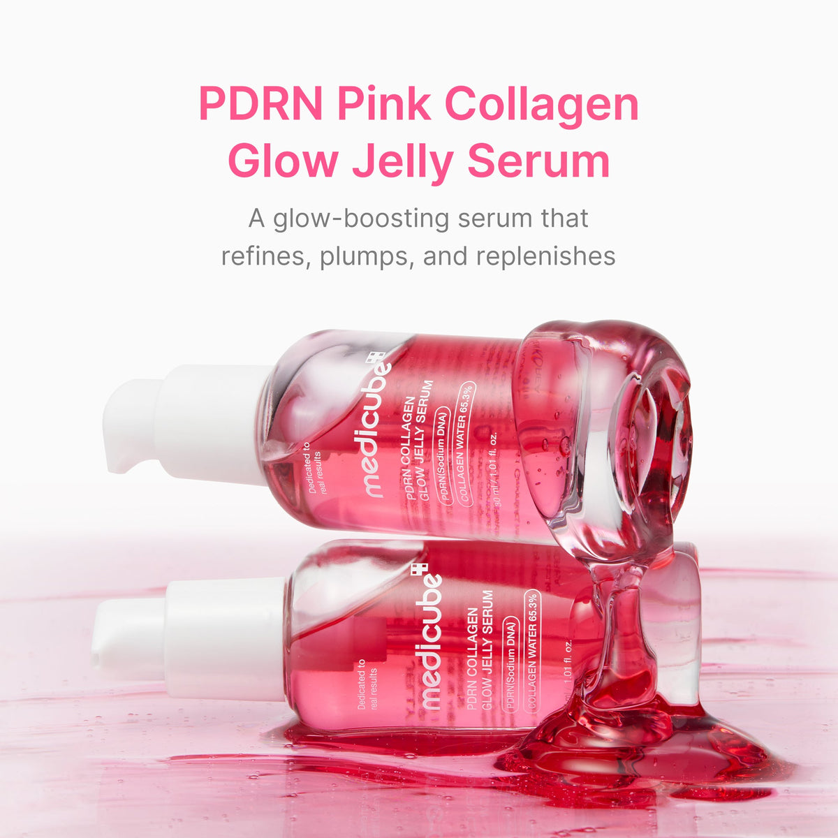 PDRN Pink Collagen Glow Jelly Serum M1