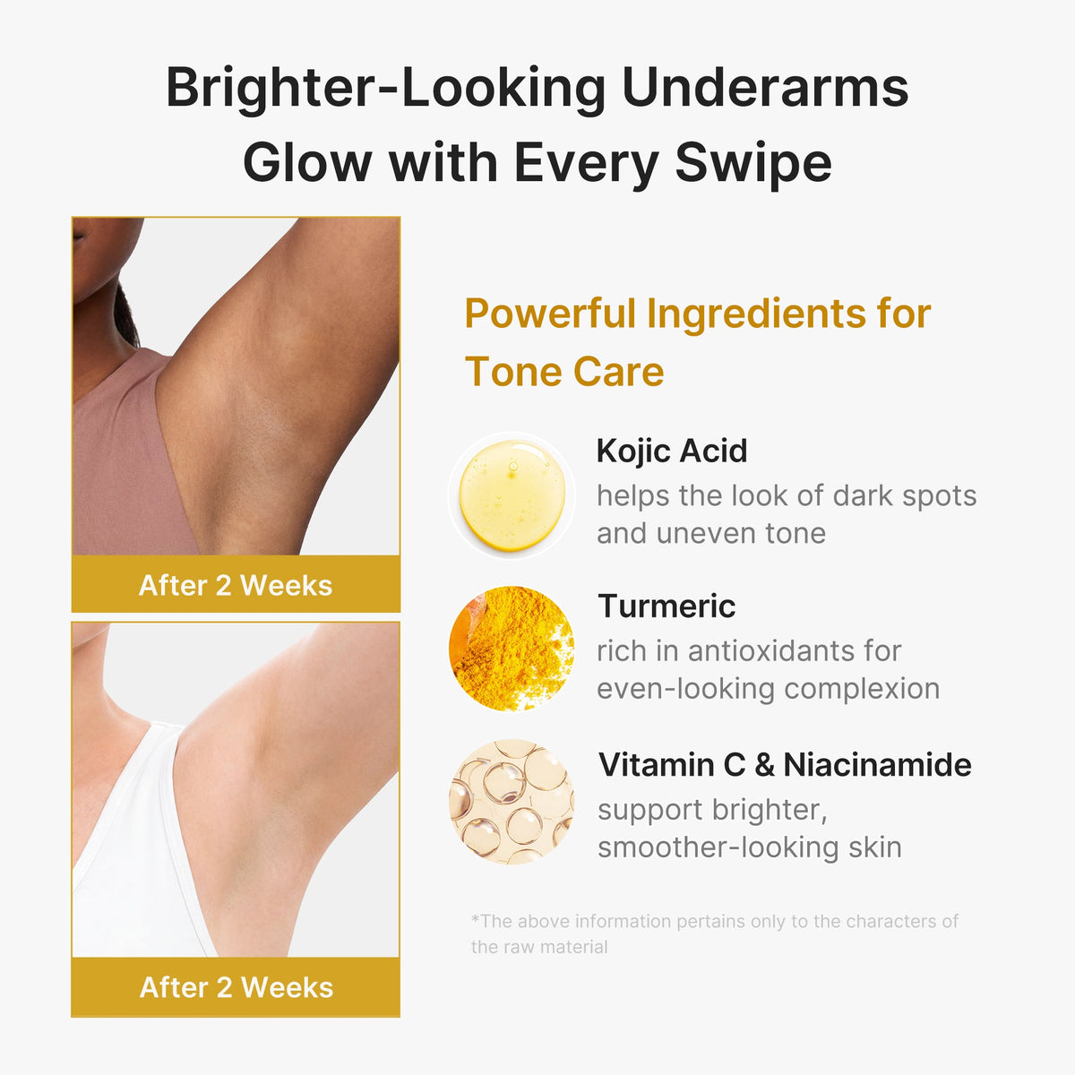 Kojic Acid Brightening Deodorant (Vanilla & Pistachio) V6