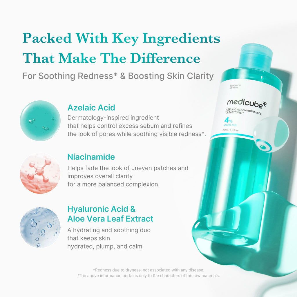 Azelaic Acid Niacinamide Clarifying Toner X5