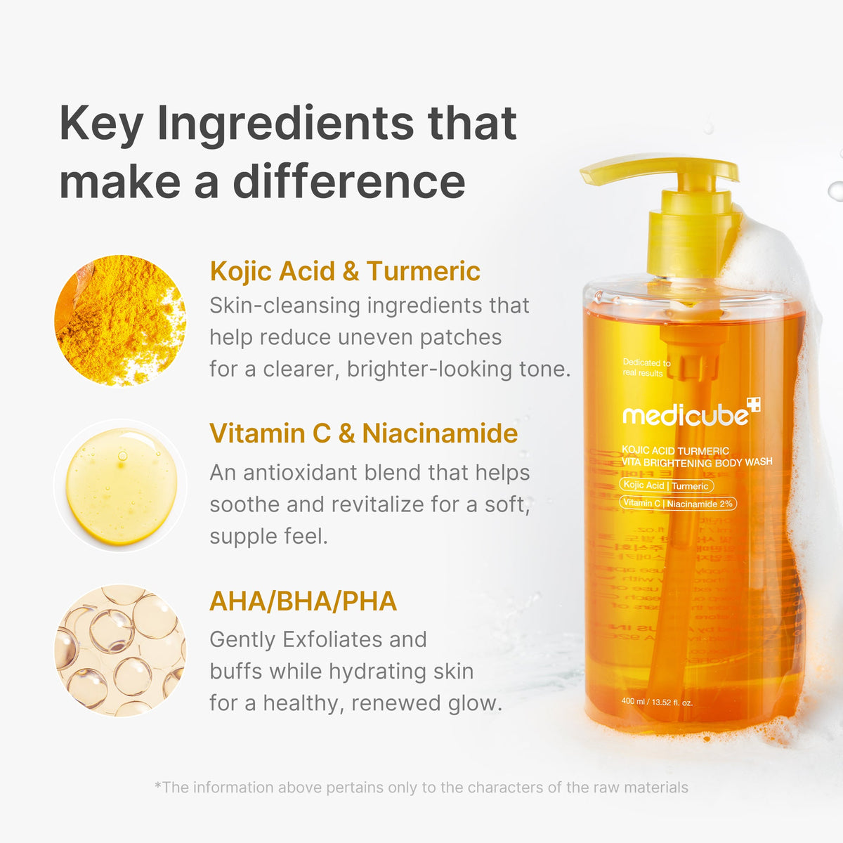 Kojic Acid Turmeric Brightening Body Wash H5