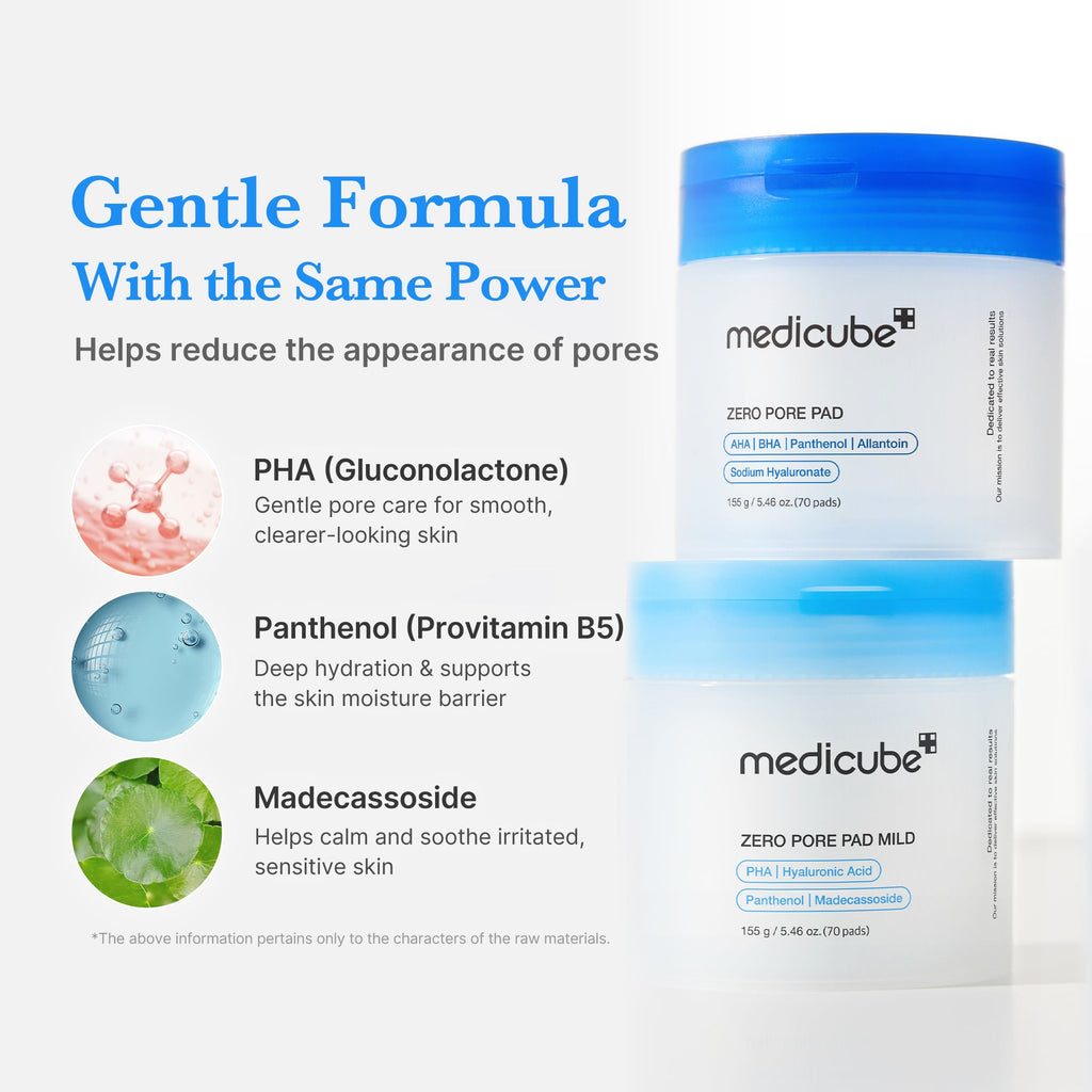Zero Pore Madecassoside Pads (Mild) I4