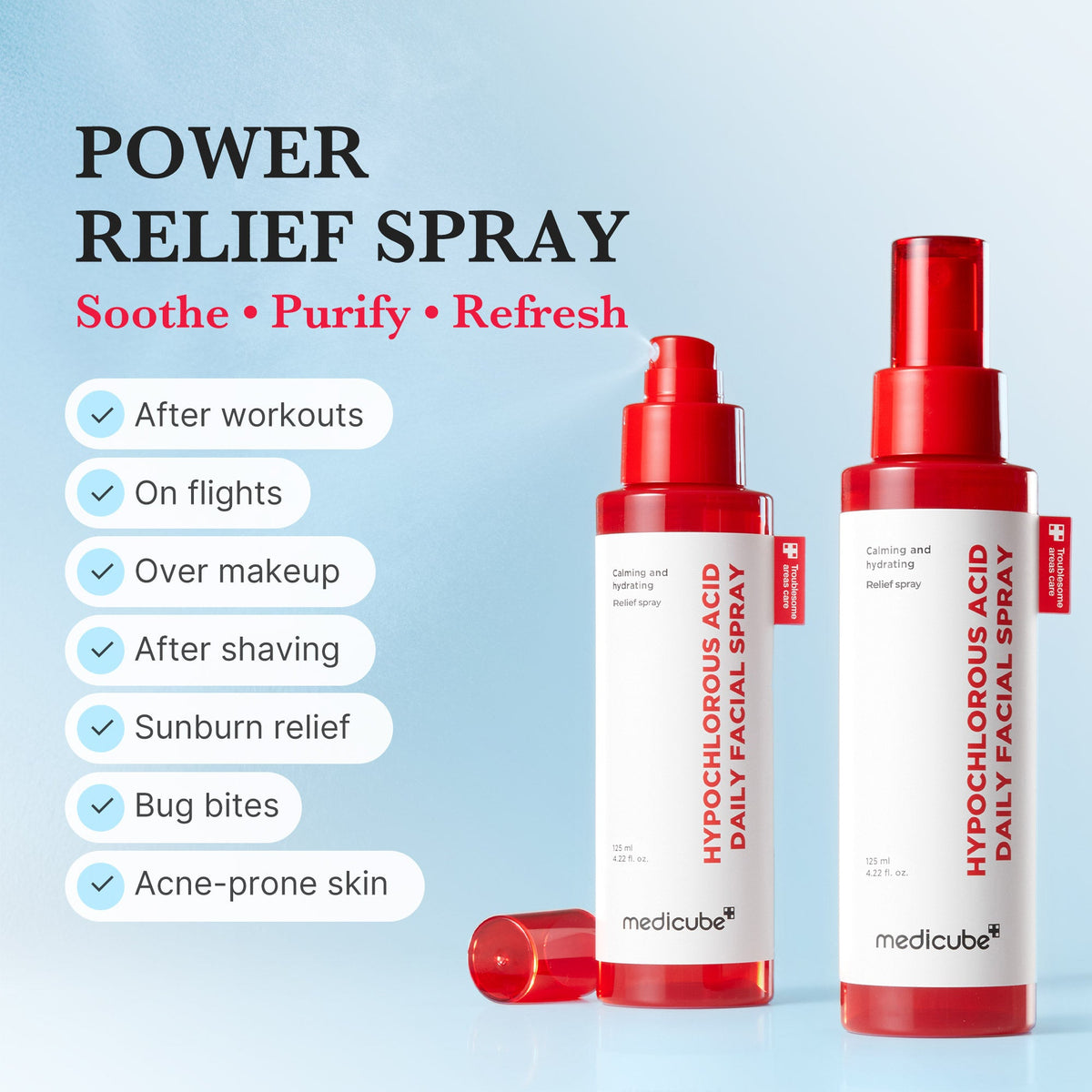 Hypochlorous Acid Power Soothing Spray J6