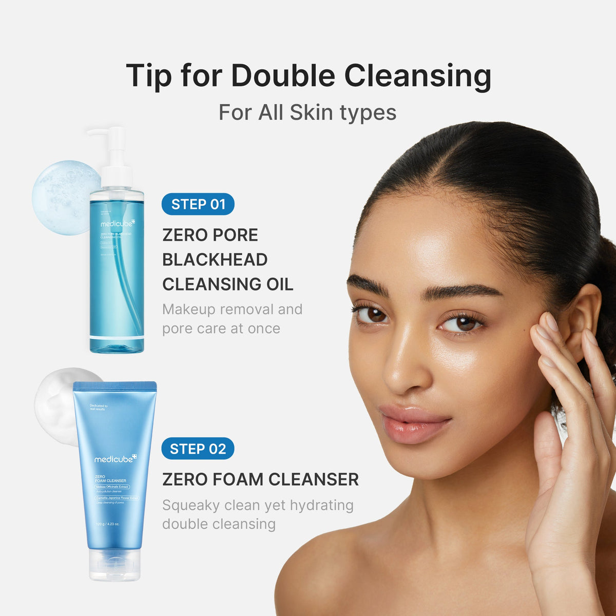 Zero Pore Blackhead Deep Cleansing Oil C1