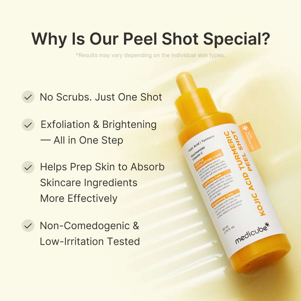 Kojic Acid Turmeric Peel Shot B3