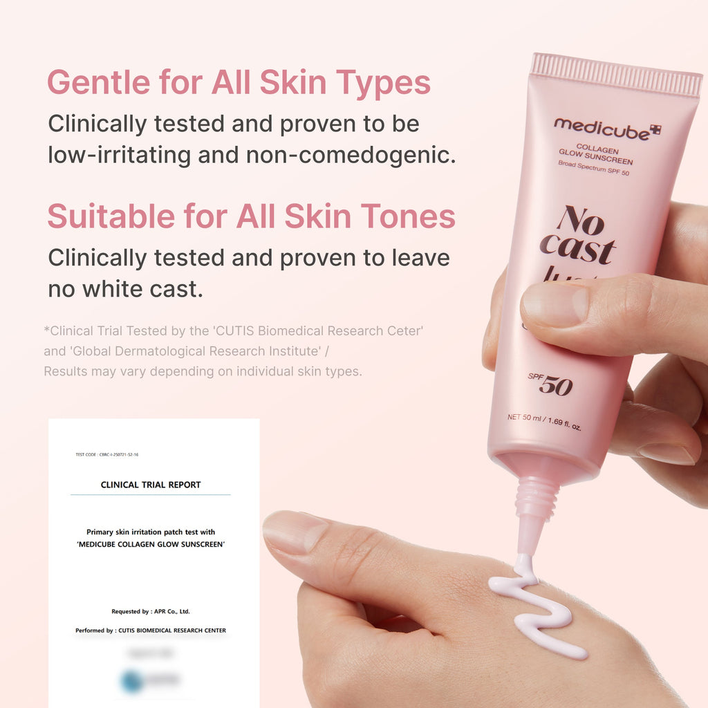 No Cast Just Glow Collagen Sunscreen N2