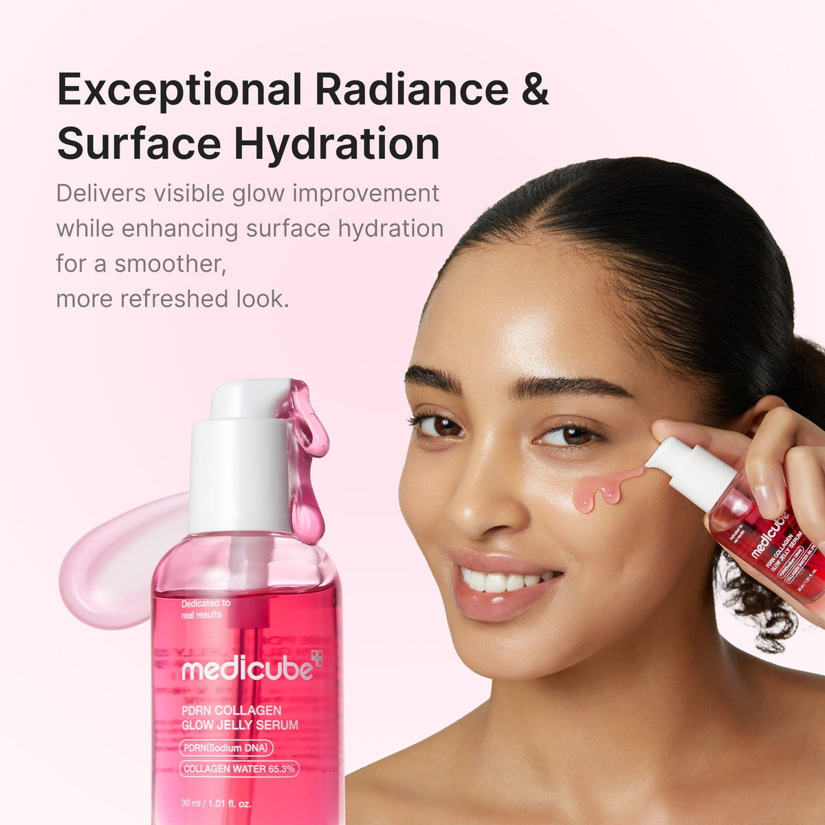 PDRN Pink Collagen Glow Jelly Serum M1
