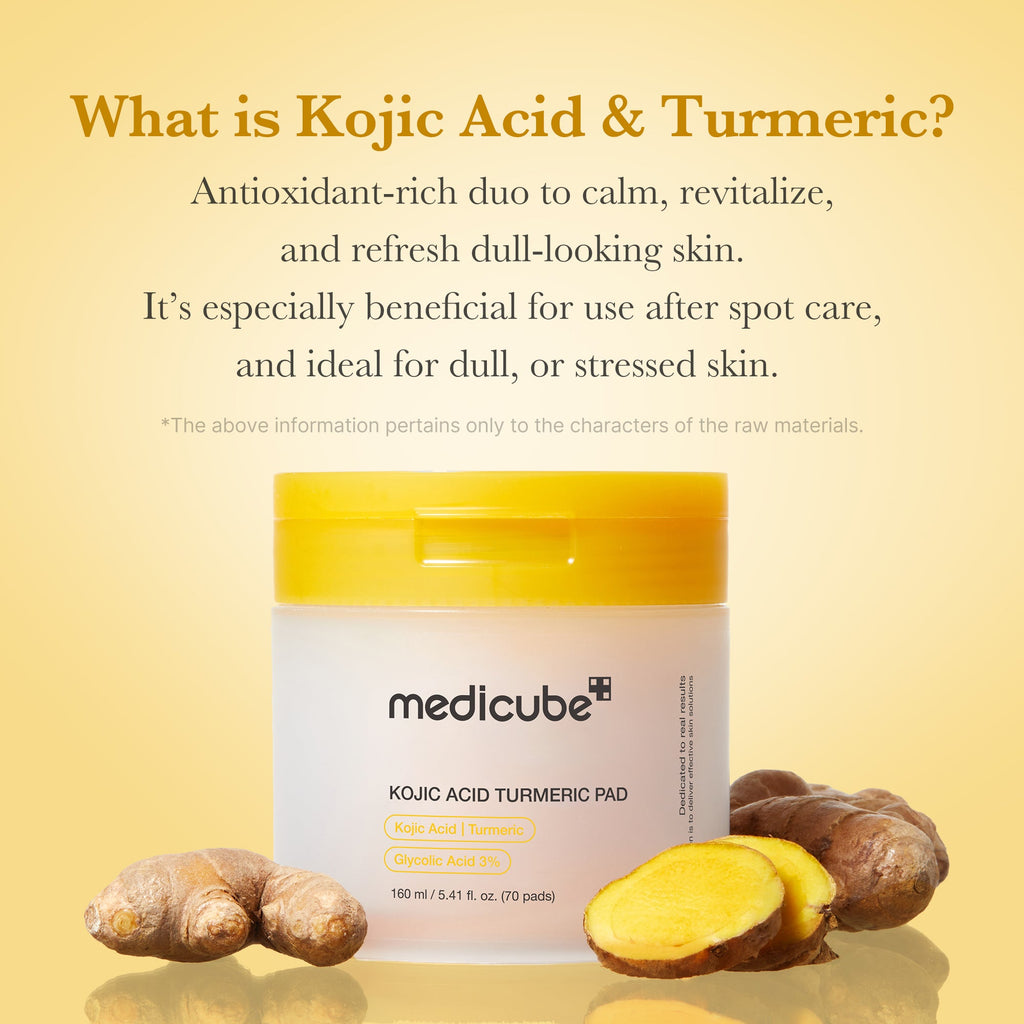 Kojic Acid Tumeric Toner Pad Q5
