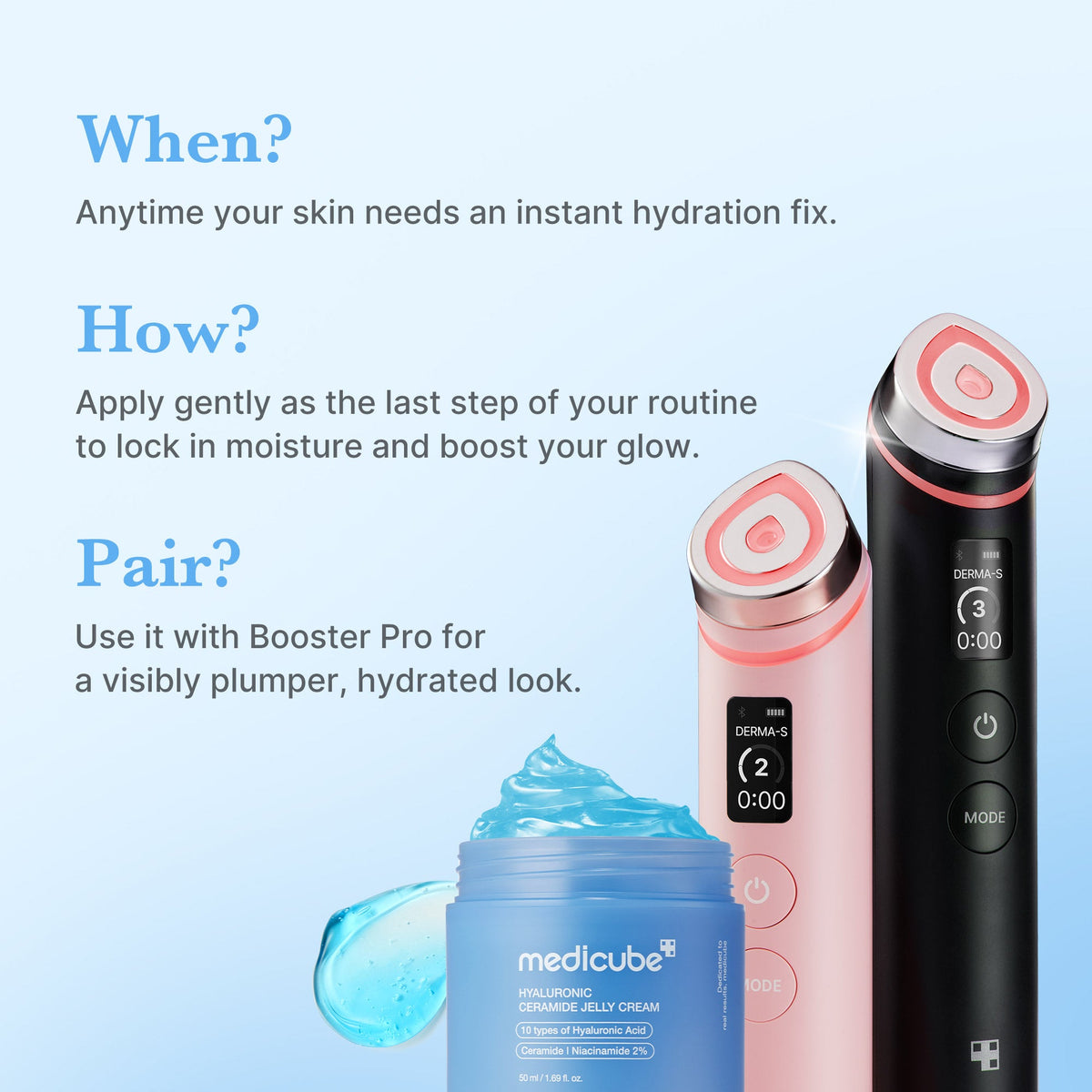 Hyaluronic Ceramide Moisturizing Jelly Cream P1