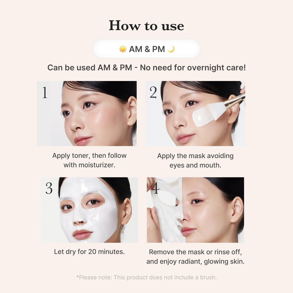 Collagen Milky Glow Daytime Wrapping Mask W3