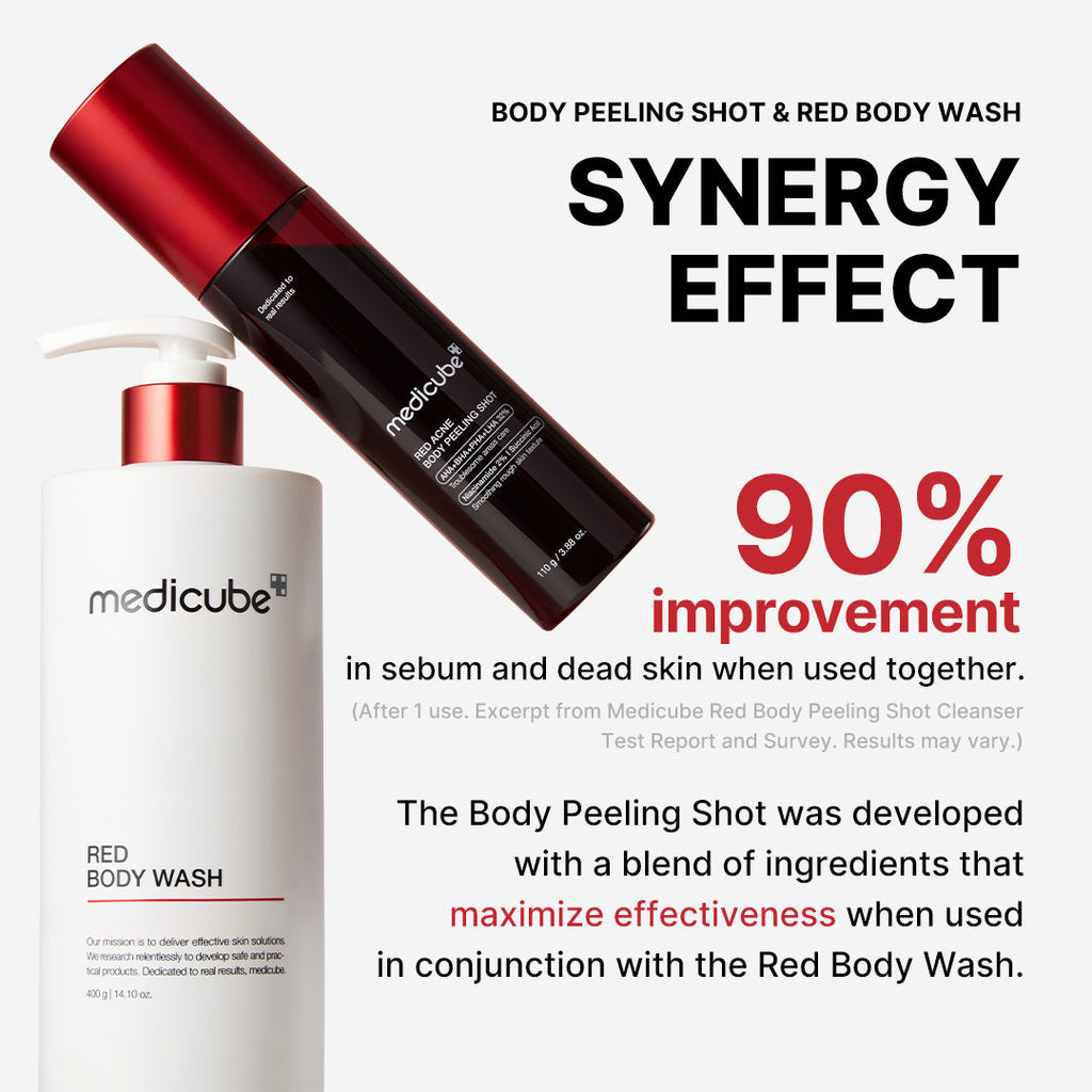 Red Body Peeling Shot Cleanser A8