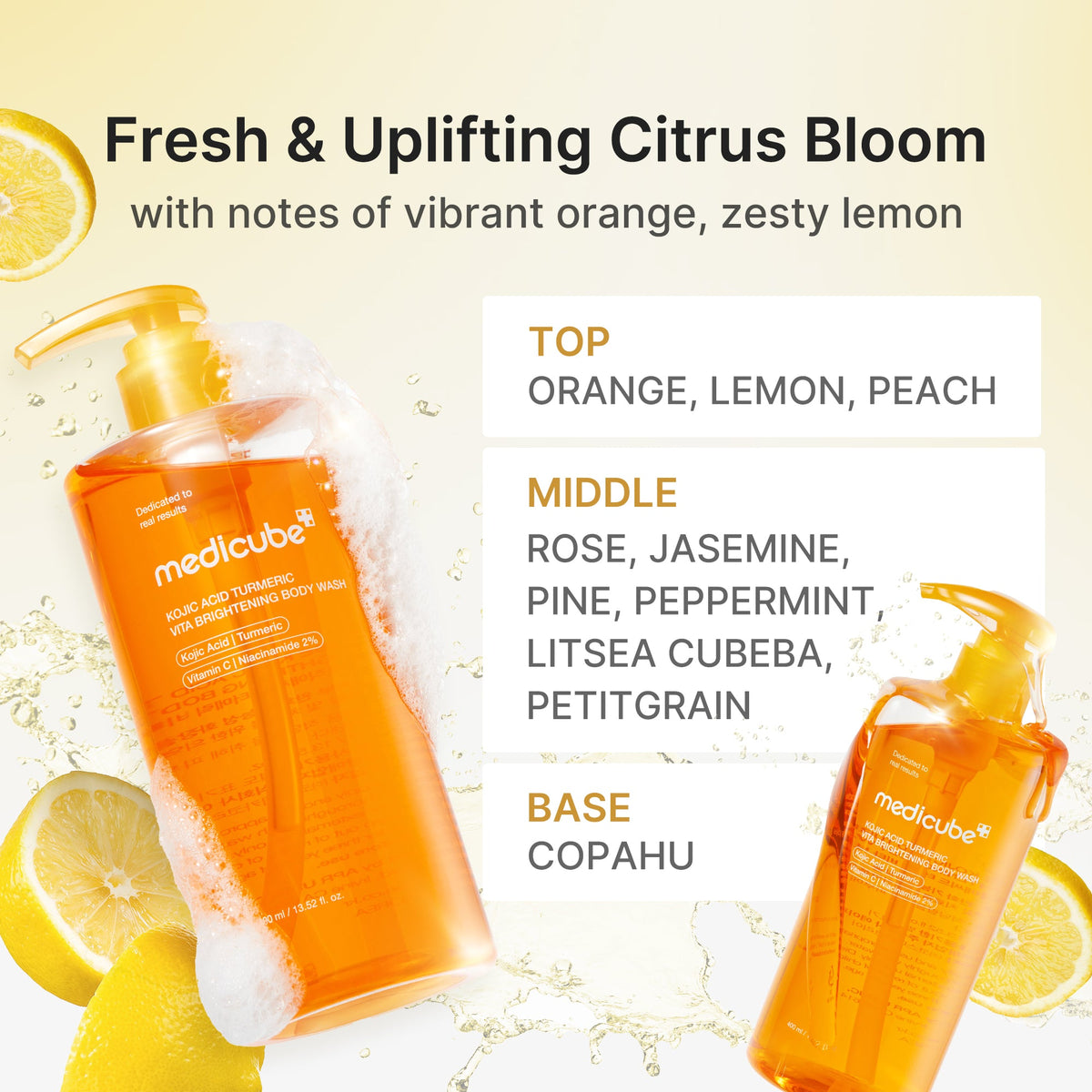 Kojic Acid Turmeric Brightening Body Wash H5