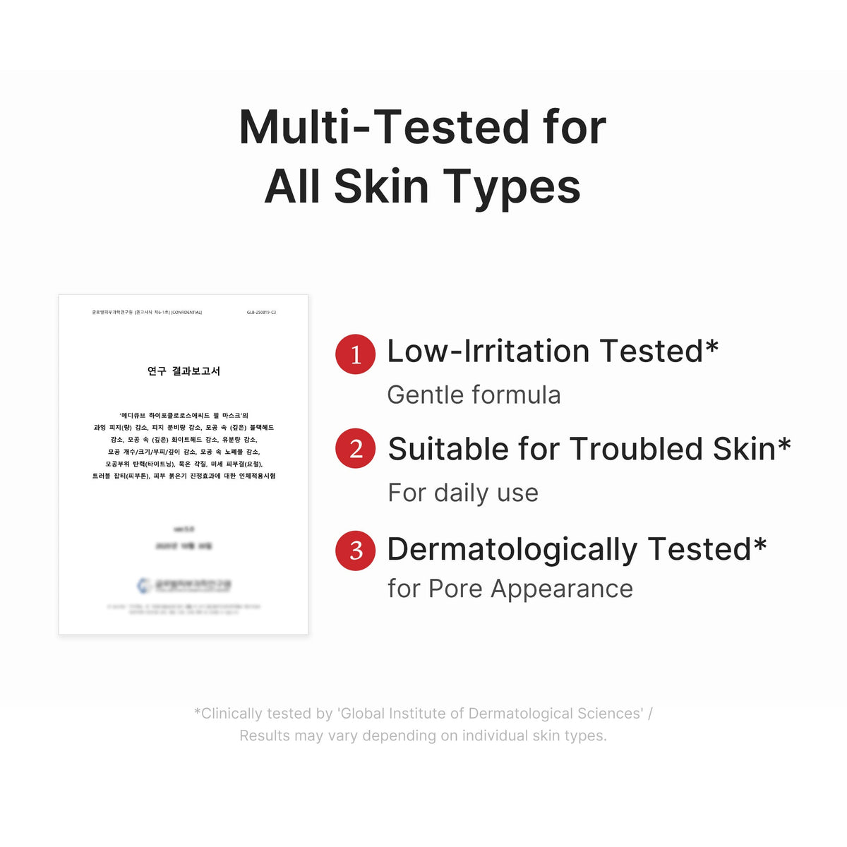 Hypochlorous Acid Peel Mask B9