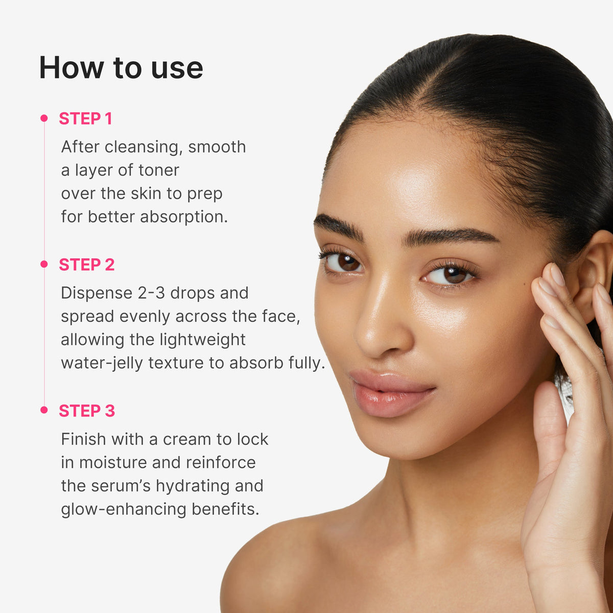 PDRN Pink Collagen Glow Jelly Serum M1