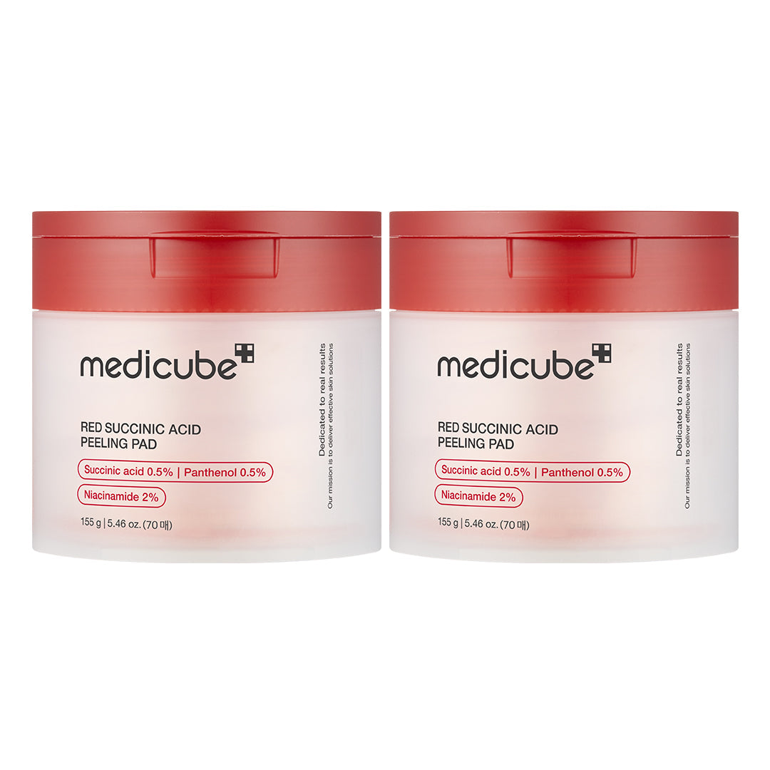 Red Succinic Acid Panthenol Pads W1