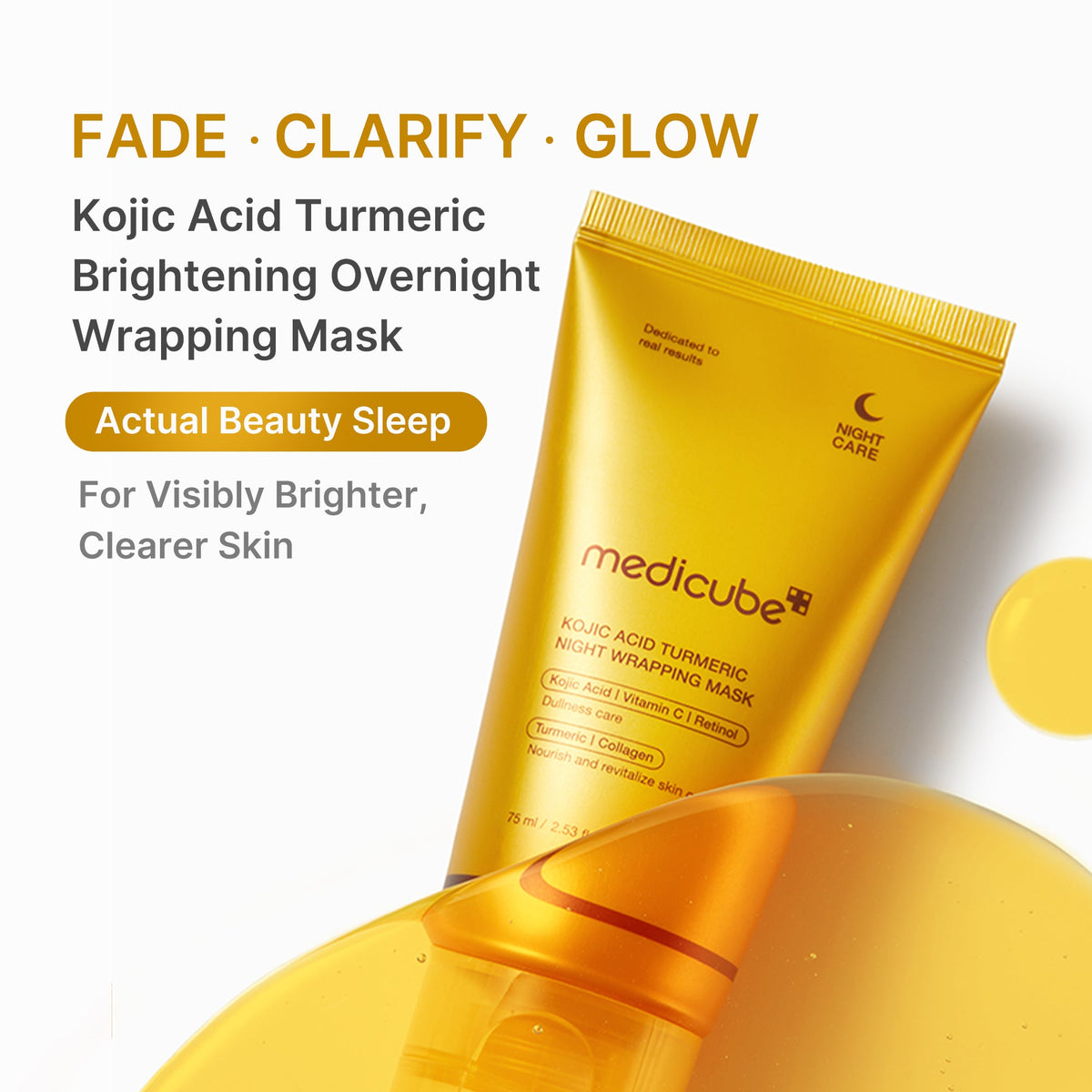 Kojic Acid Turmeric Overnight Wrapping Mask K9
