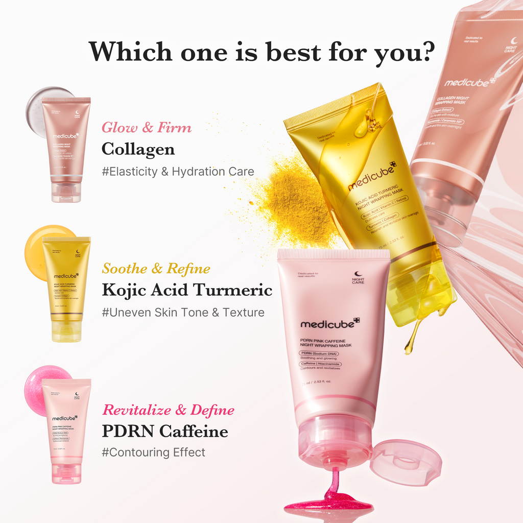 Kojic Acid Turmeric Overnight Wrapping Mask K9