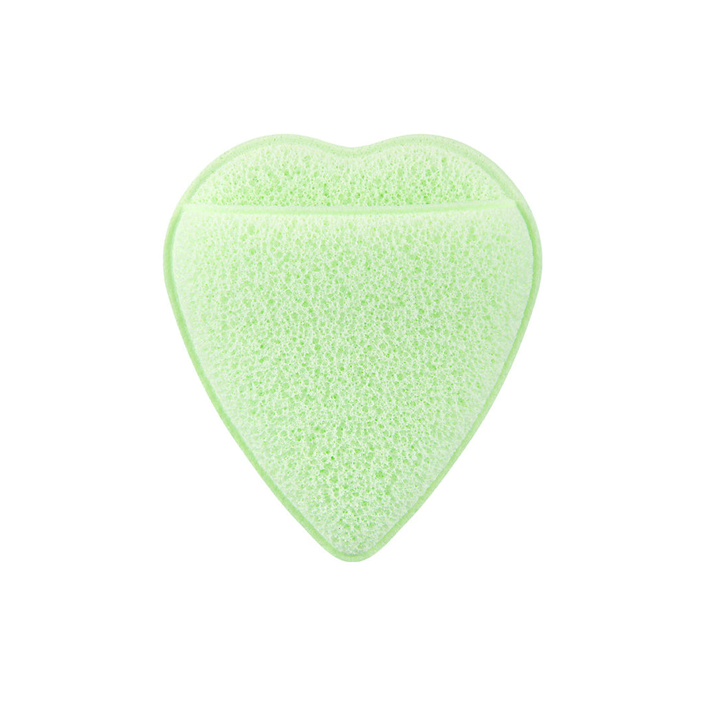 Clover Heart Facial Sponge W7