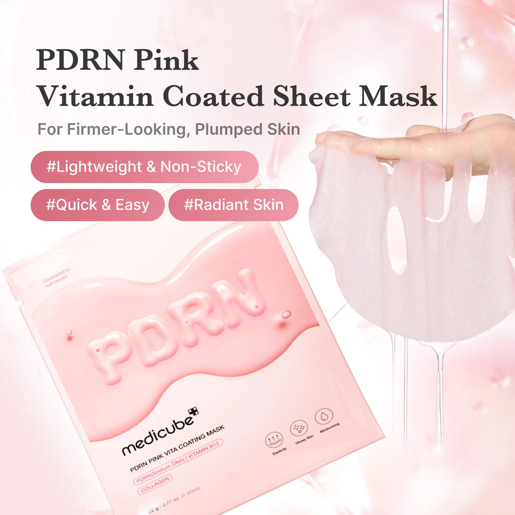 PDRN Pink Vita Coating Sheet Mask X4