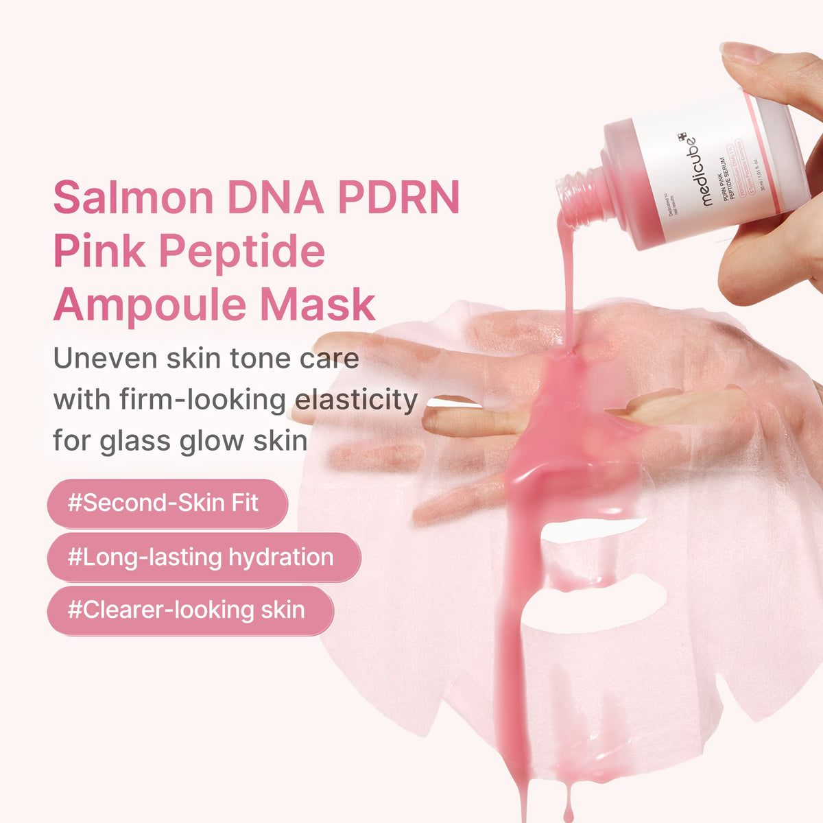PDRN Pink Peptide Ampoule Mask C0