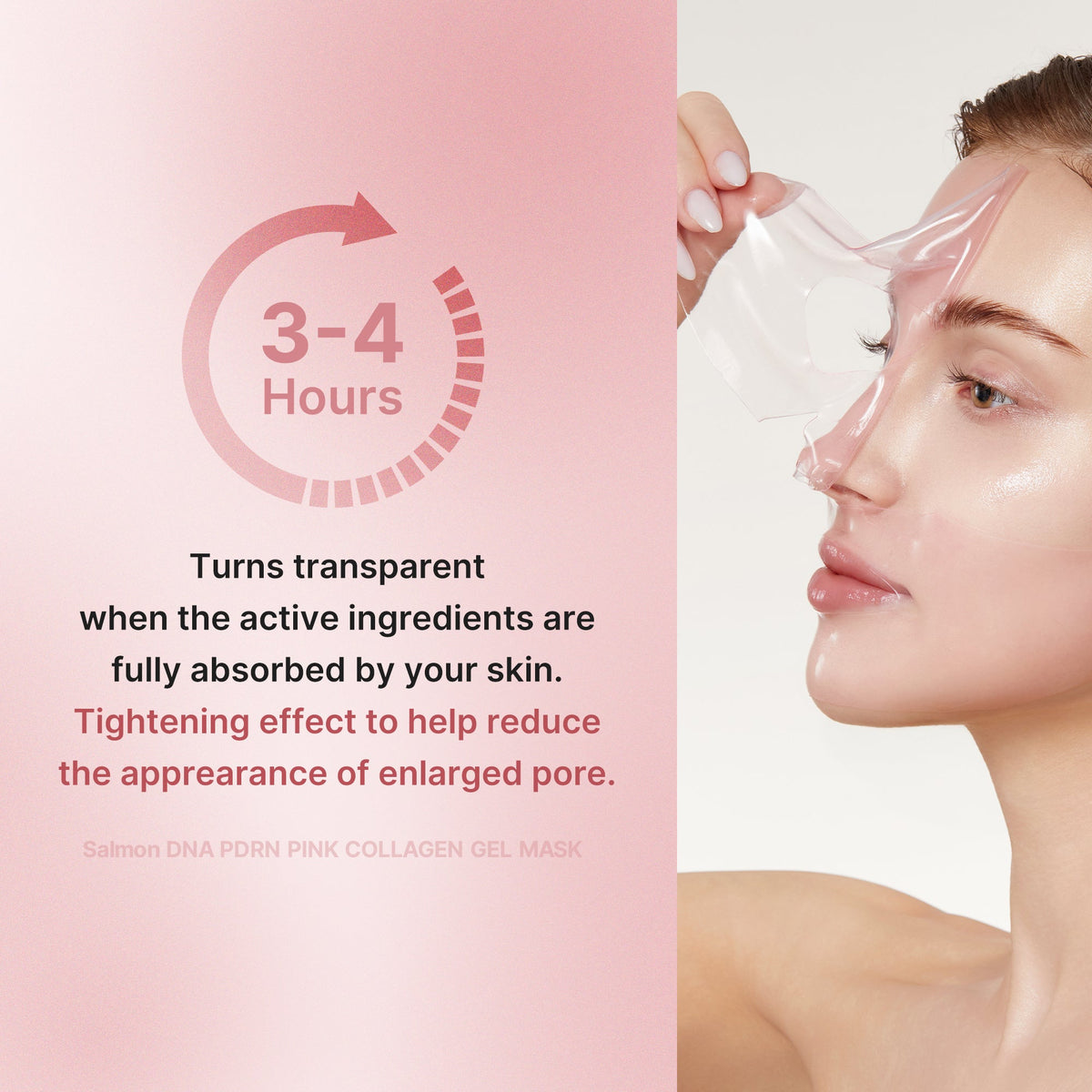 Salmon PDRN Pink Collagen Jelly Gel Mask I0