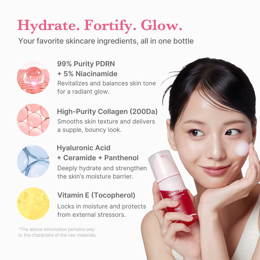 PDRN Pink Collagen Bubble Serum Y2