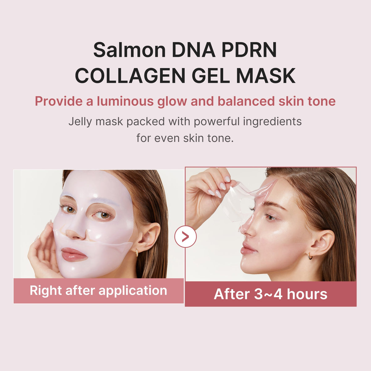 Salmon PDRN Pink Collagen Jelly Gel Mask I0