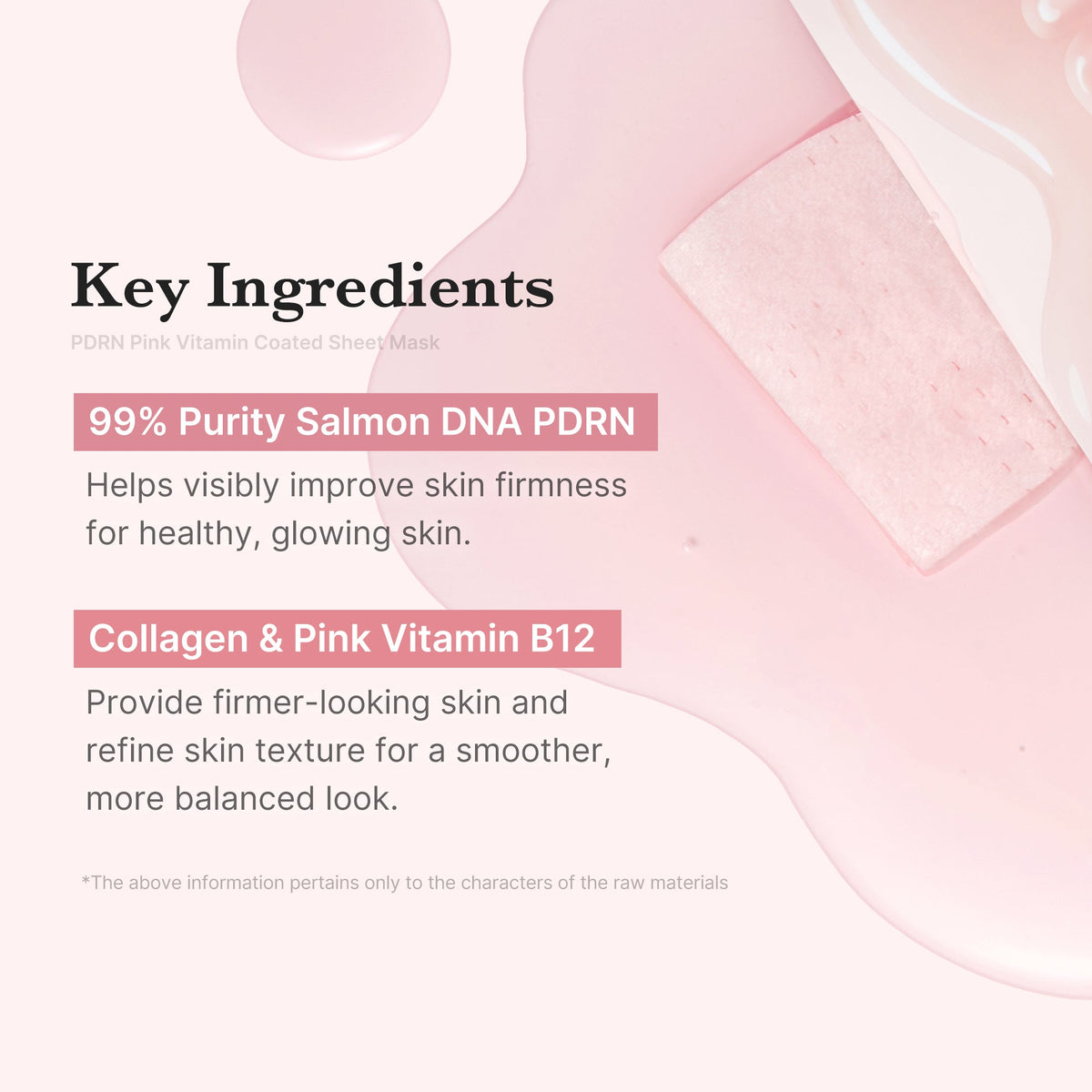 PDRN Pink Vita Coating Sheet Mask X4