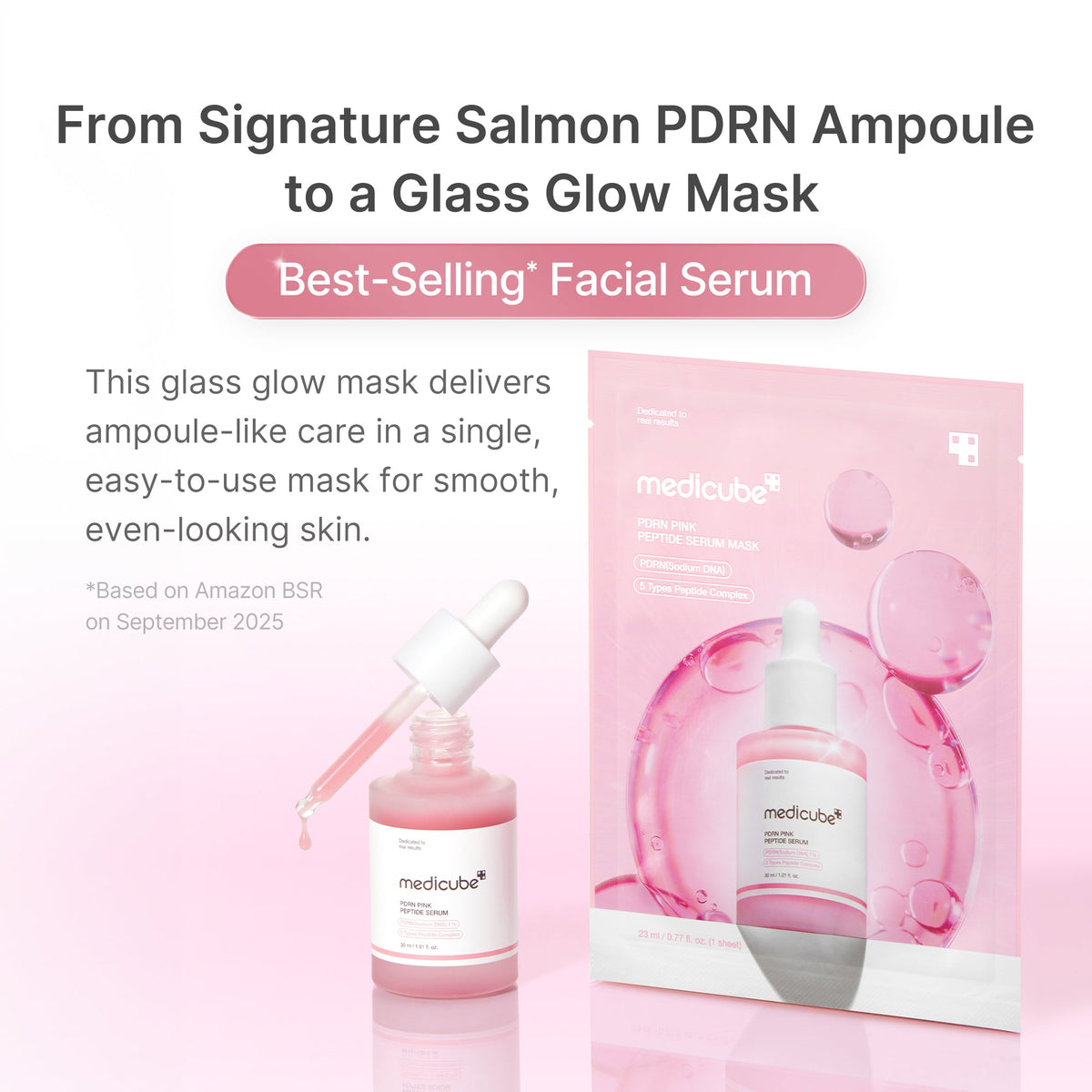 PDRN Pink Peptide Ampoule Mask X0