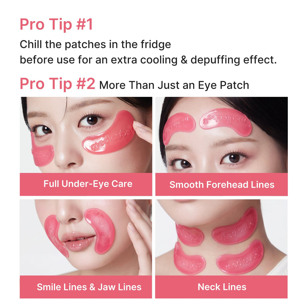 PDRN Pink Collagen Jelly Eye Mask T0