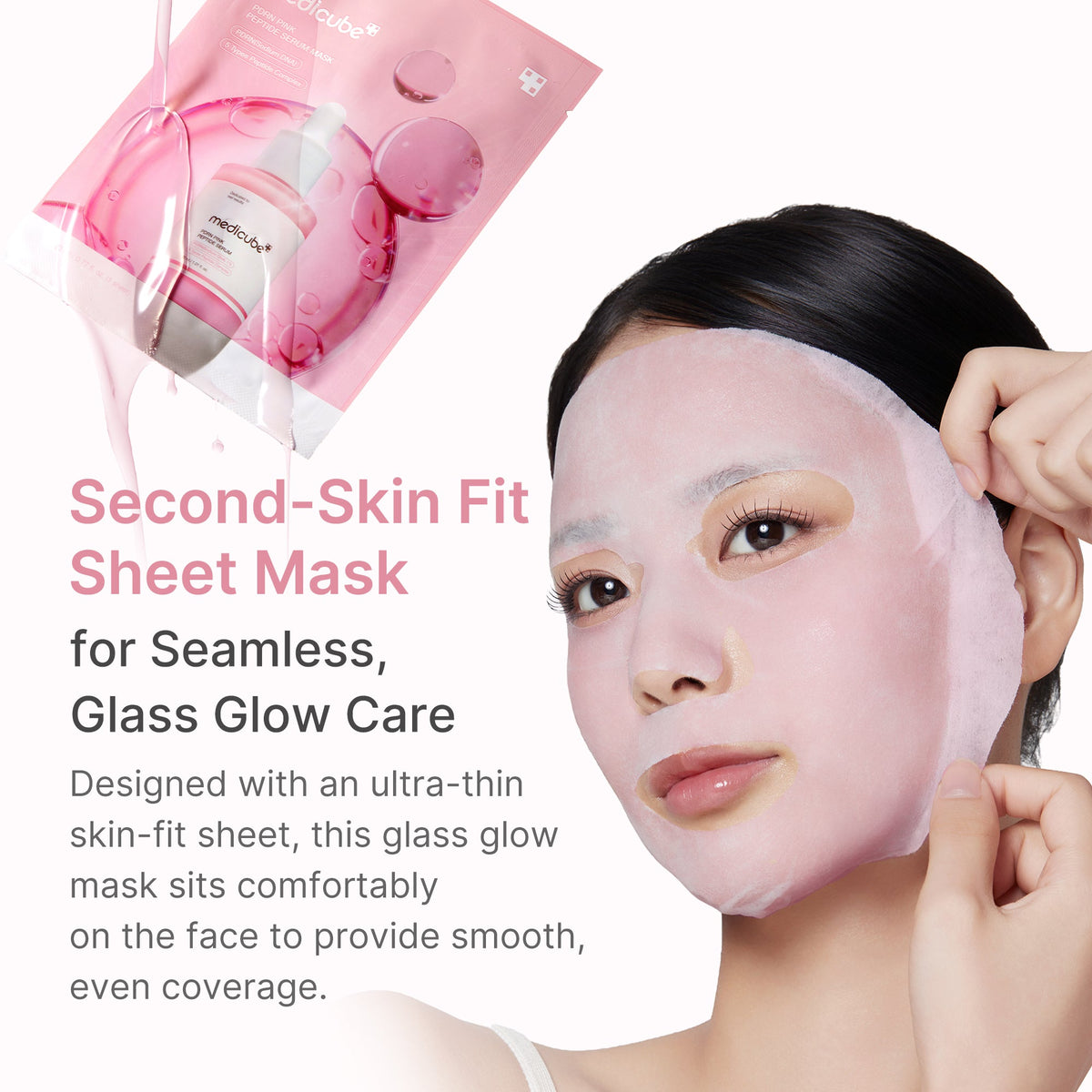 PDRN Pink Peptide Ampoule Mask C0