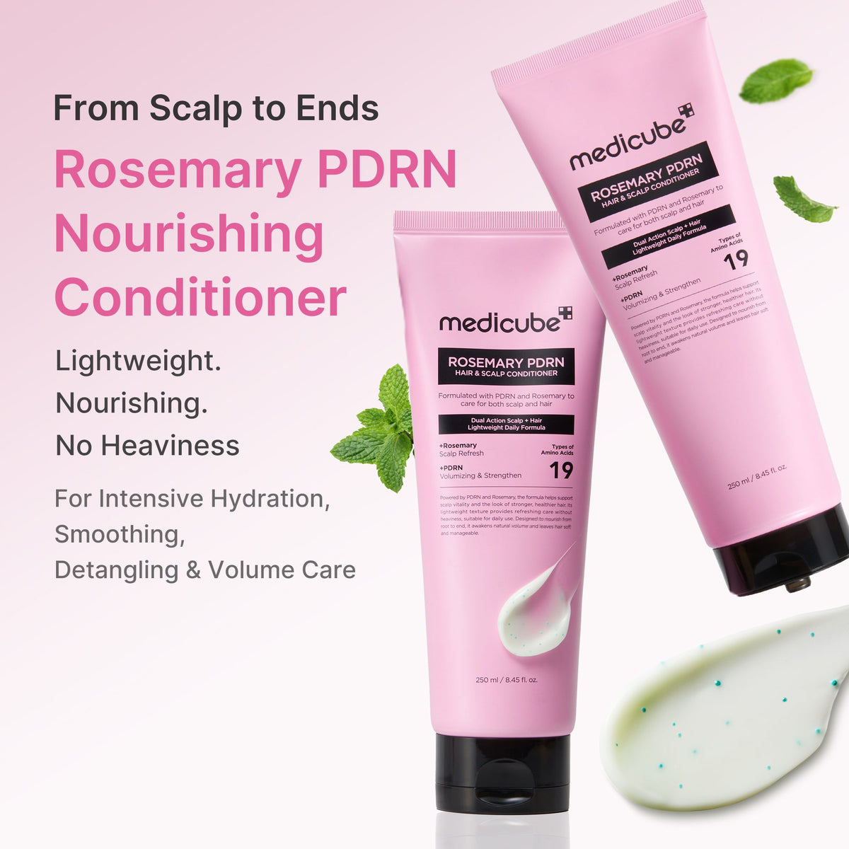 Rosemary PDRN Hair & Scalp Conditioner X2